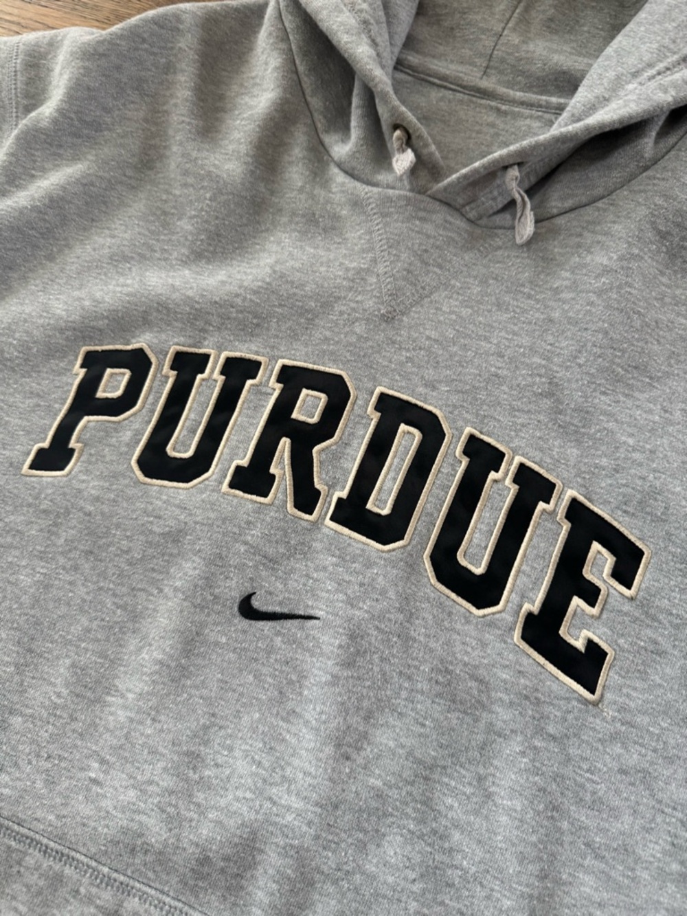 Nike Gray Purdue Pullover Hoodie - Picture 2 of 9